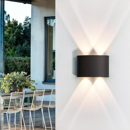 Llambë Murale LED 2W për Jashtë me Dritë Lart dhe Poshtë
