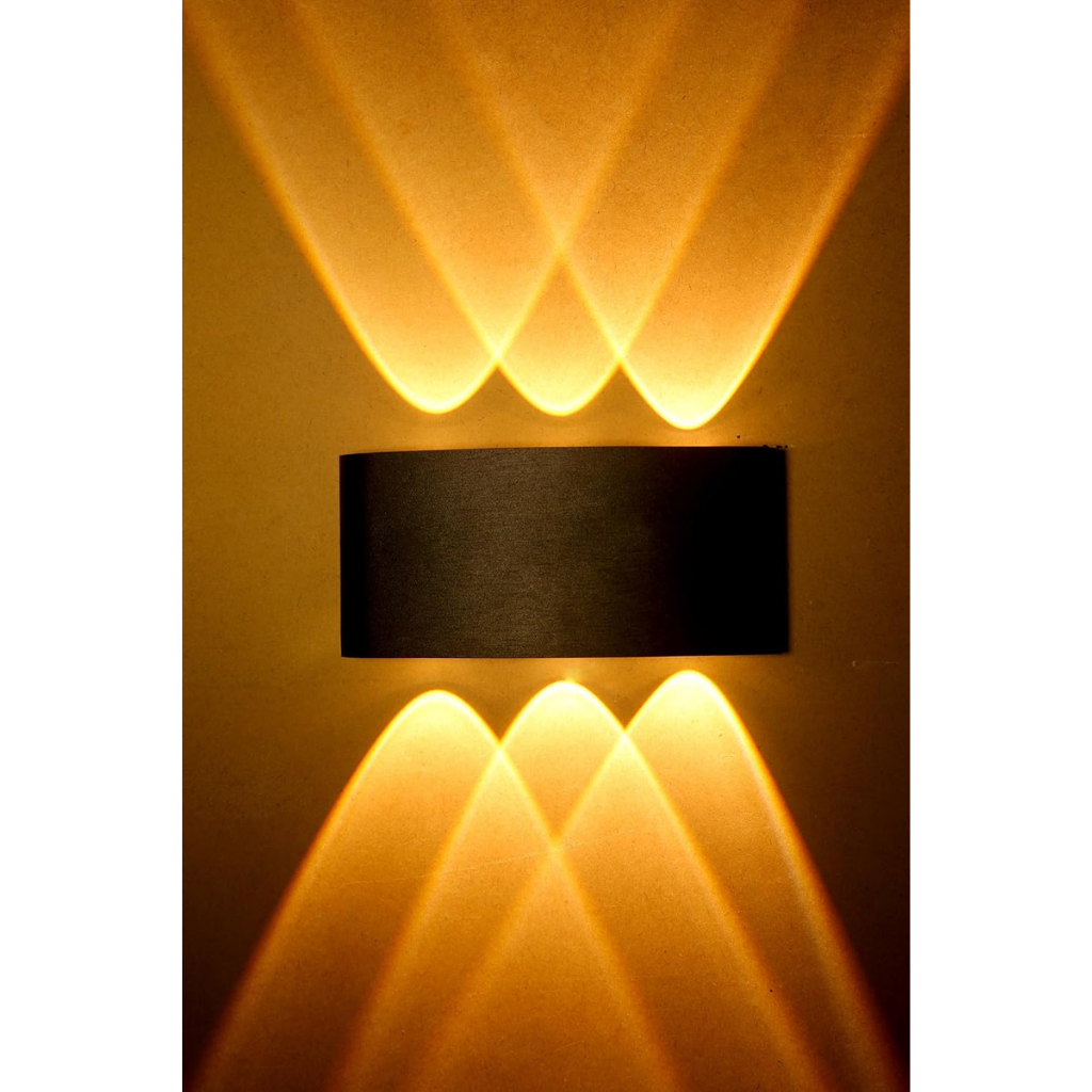 Llambë Murale LED 6W për Jashtë me Dritë Lart dhe Poshtë