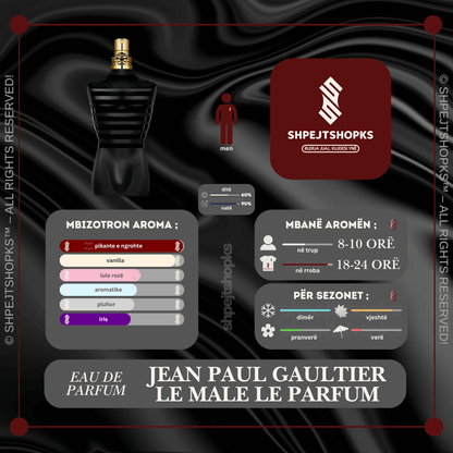 Jean Paul Gaultier Le Male Le Parfum, Eau de Parfum, 125ml