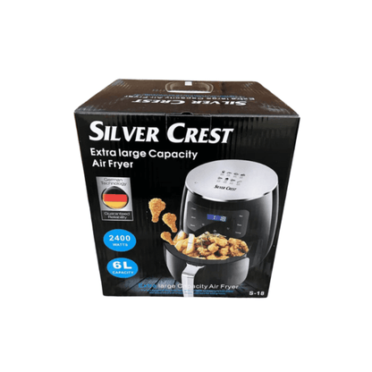 Air Fryer Silver Crest për Gatim pa Vaj me Qarkullim Ajri të Nxehtë
