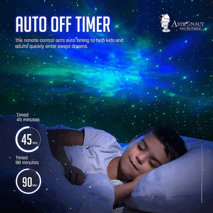 Projektor LED Galaktik Astronaut Sfour me Efekt Yjesh për Dhomë Gjumi