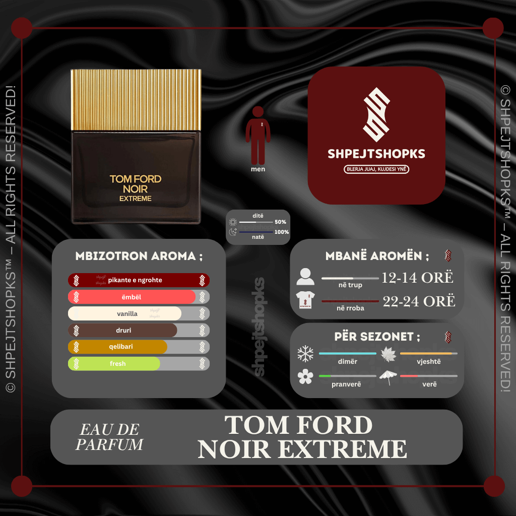 Tom Ford Noir Extreme, Eau de Parfum, 100ml