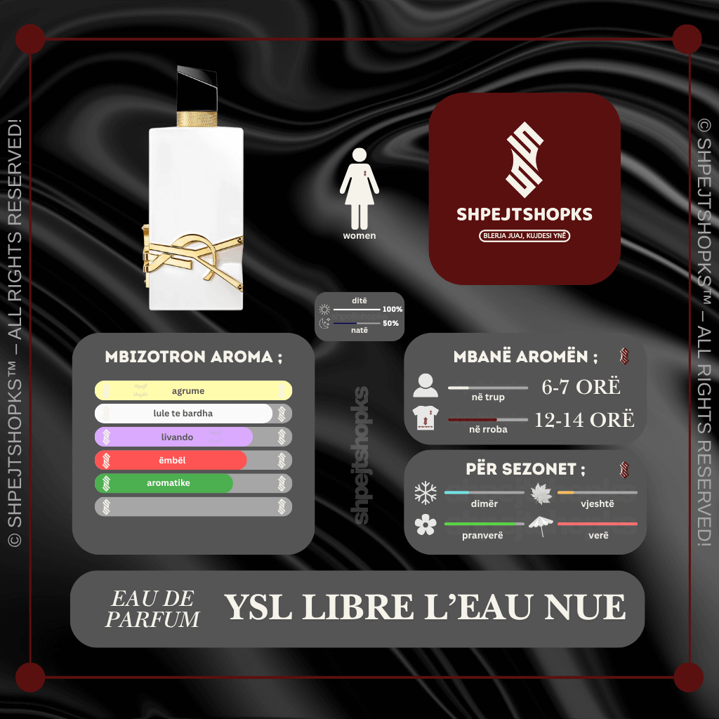Yves Saint Laurent Libre L'eau Nue, Eau de Parfum, 90ml