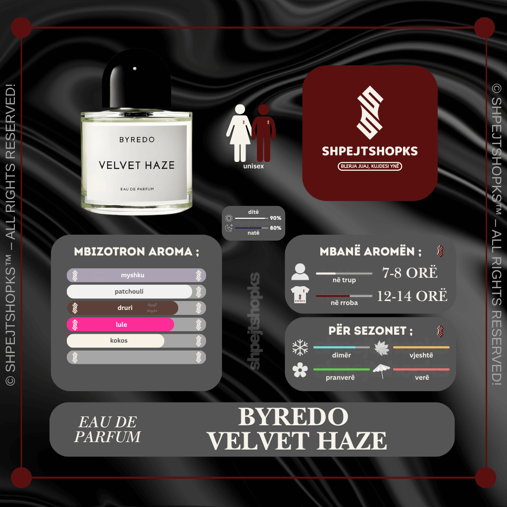 Byredo Velvet Haze, Eau de Parfum, 100ml