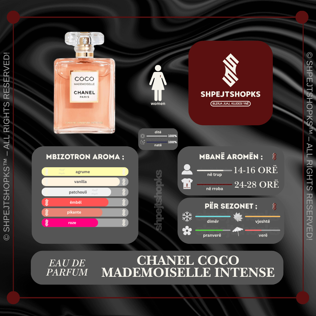 Chanel Coco Mademoiselle, Eau de Parfum, 100ml