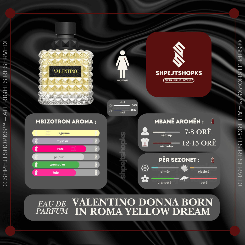 Valentino Donna Born in Roma Yellow Dream, Eau de Parfum, 100ml