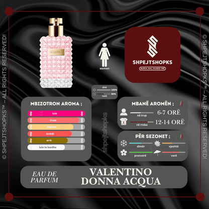 Valentino Donna Aqua,  Eau de Parfum, 100ml
