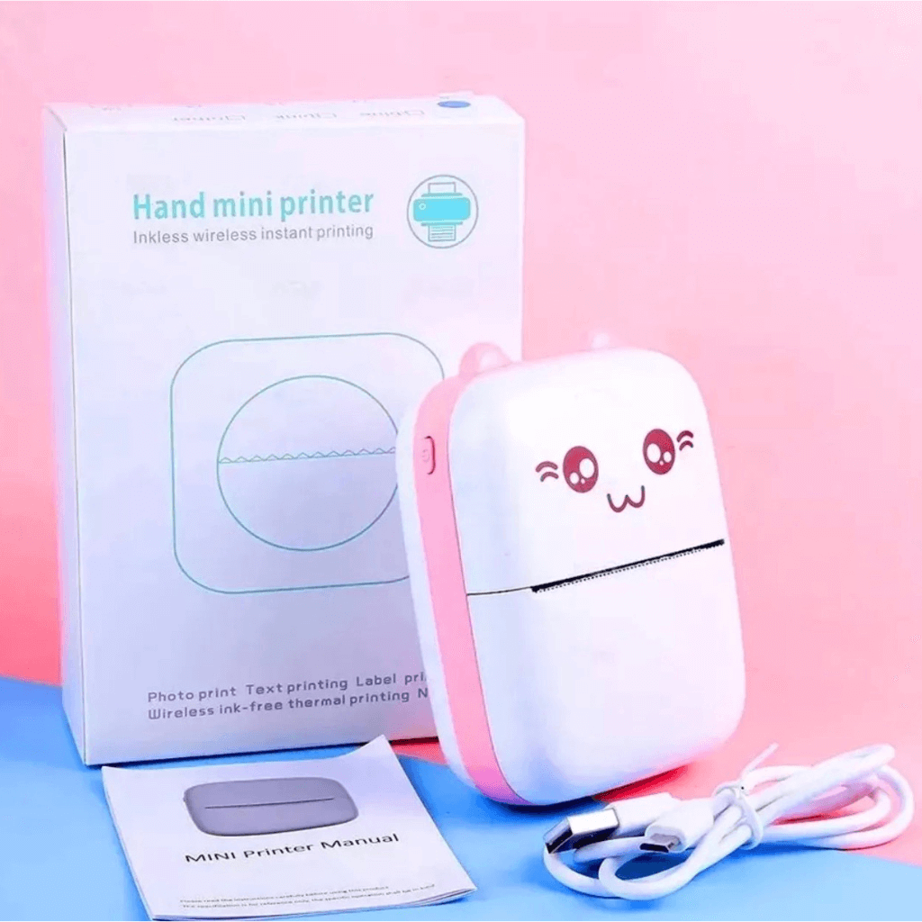 Mini Printer Portativ për Printim të Shpejtë Fotosh nga Telefoni