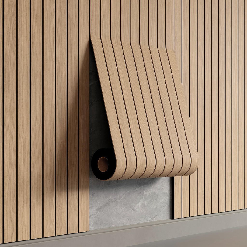 Panel Dekorativ 3D për Mur me Material Ngjitës, 300x60cm