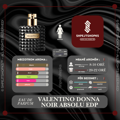Valentino Donna Noir Absolu, Eau de Parfum, 100ml
