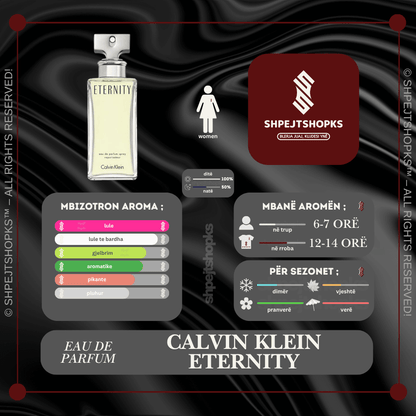 Calvin Klein Eternity, Eau de Parfum, 100ml