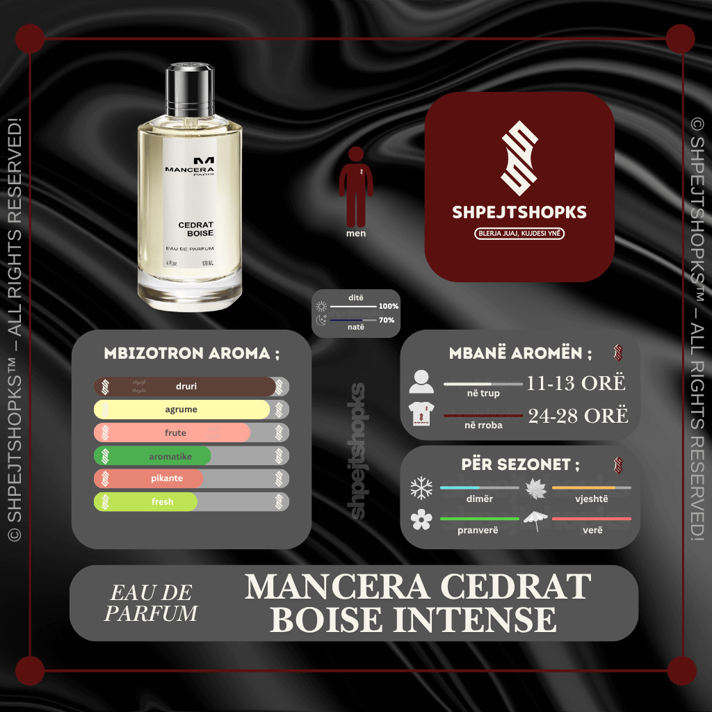 Mancera Cedrat Boise, Eau de Parfum, 120ml