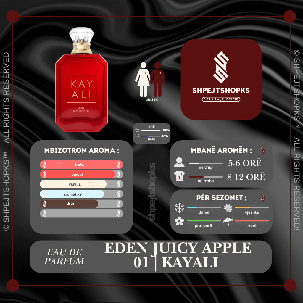 Kayali Eden Juicy Apple 01, Eau de Parfum, 100ml