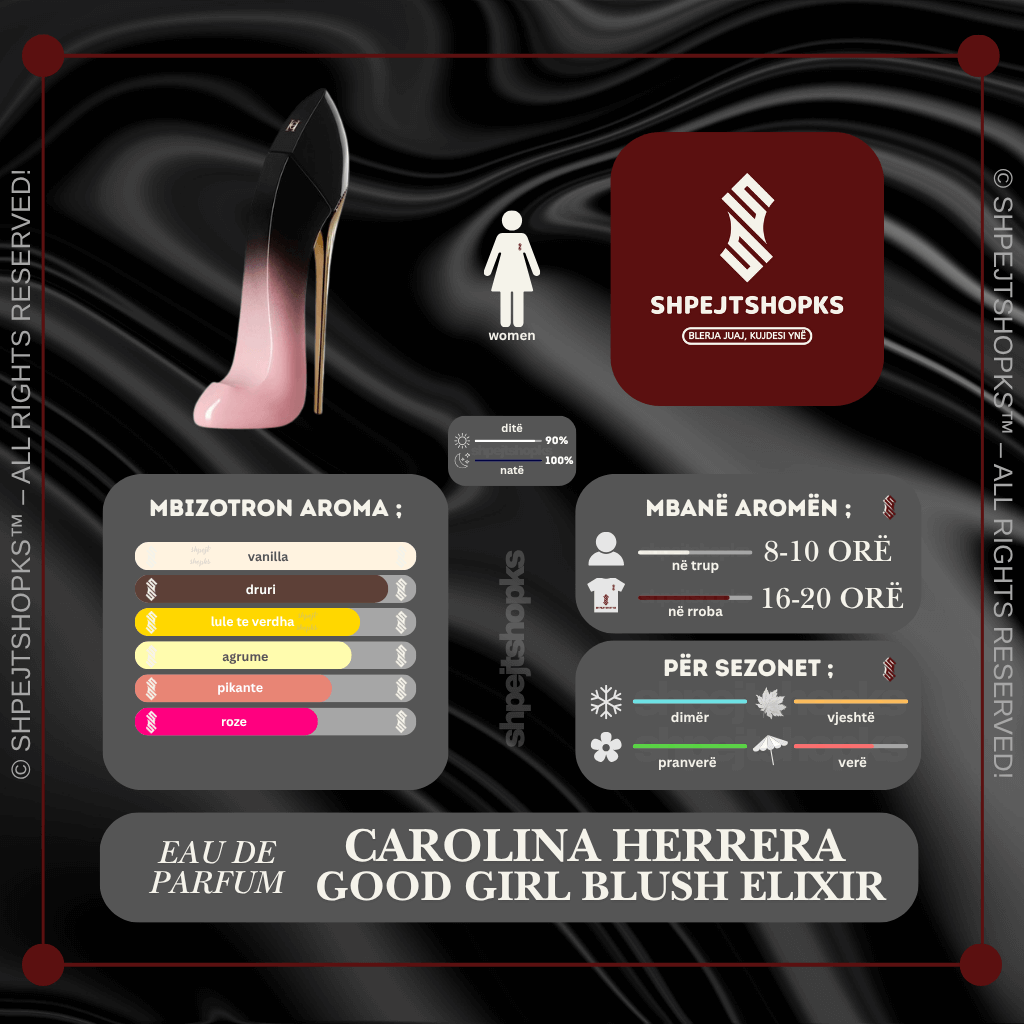 Carolina Herrera Good Girl Blush Elixir, Eau de Parfum, 80ml
