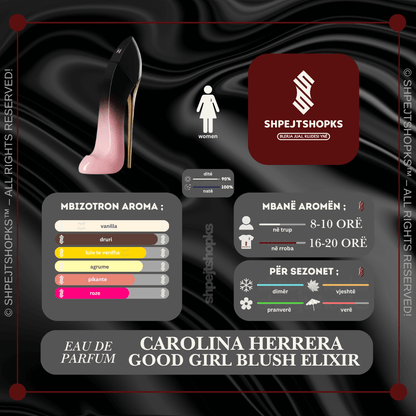 Carolina Herrera Good Girl Blush Elixir, Eau de Parfum, 80ml