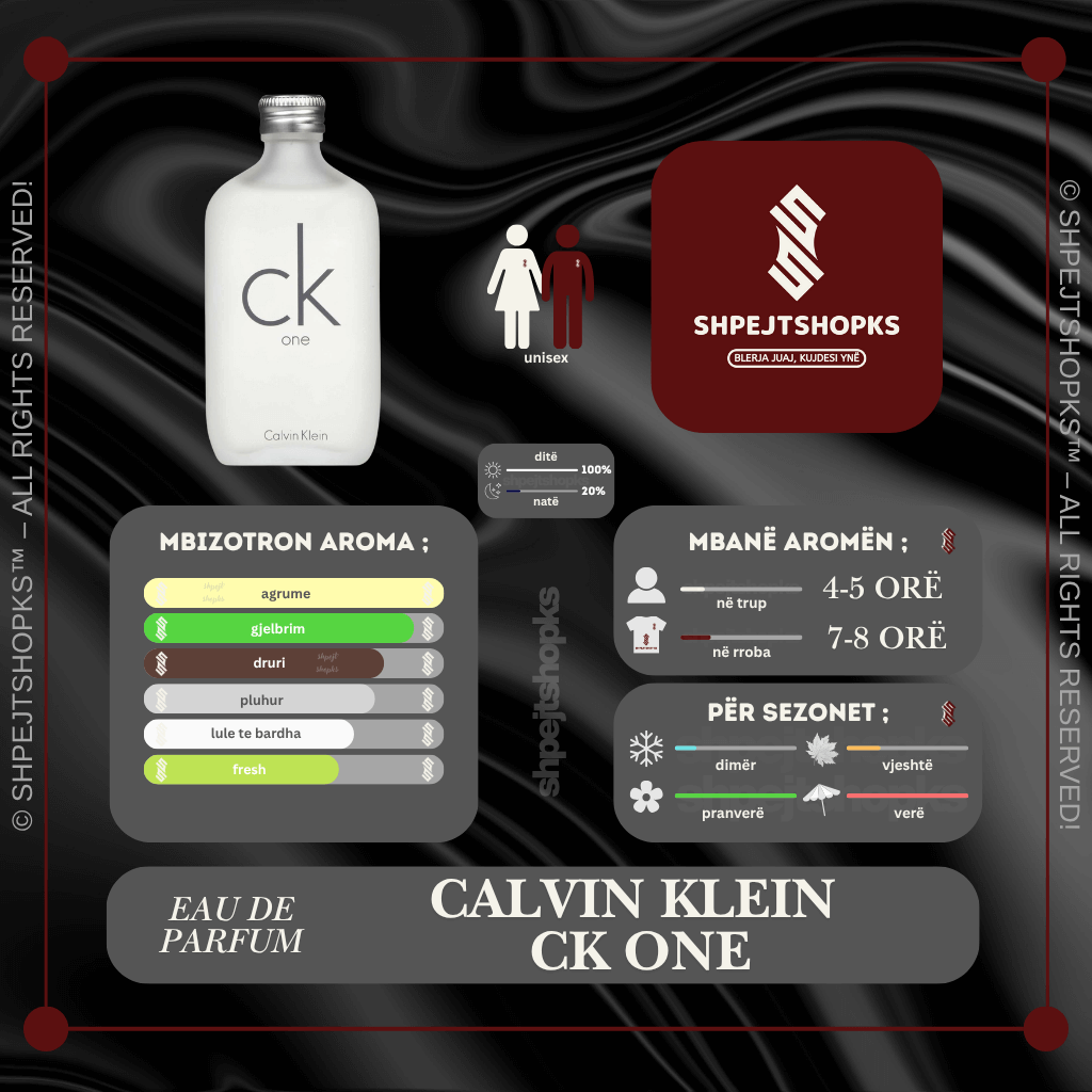Calvin Klein One, Eau de Parfum, 100ml