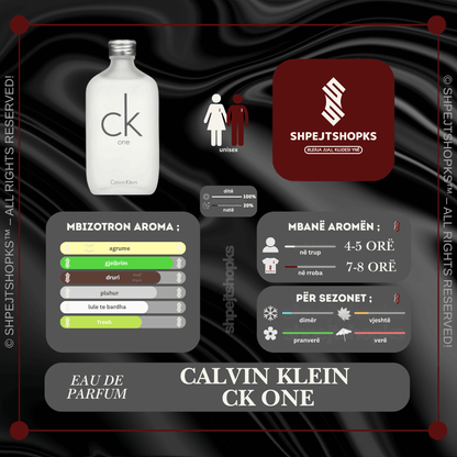 Calvin Klein One, Eau de Parfum, 100ml