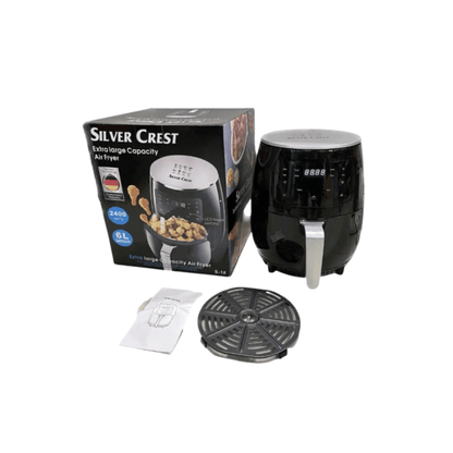 Air Fryer Silver Crest për Gatim pa Vaj me Qarkullim Ajri të Nxehtë