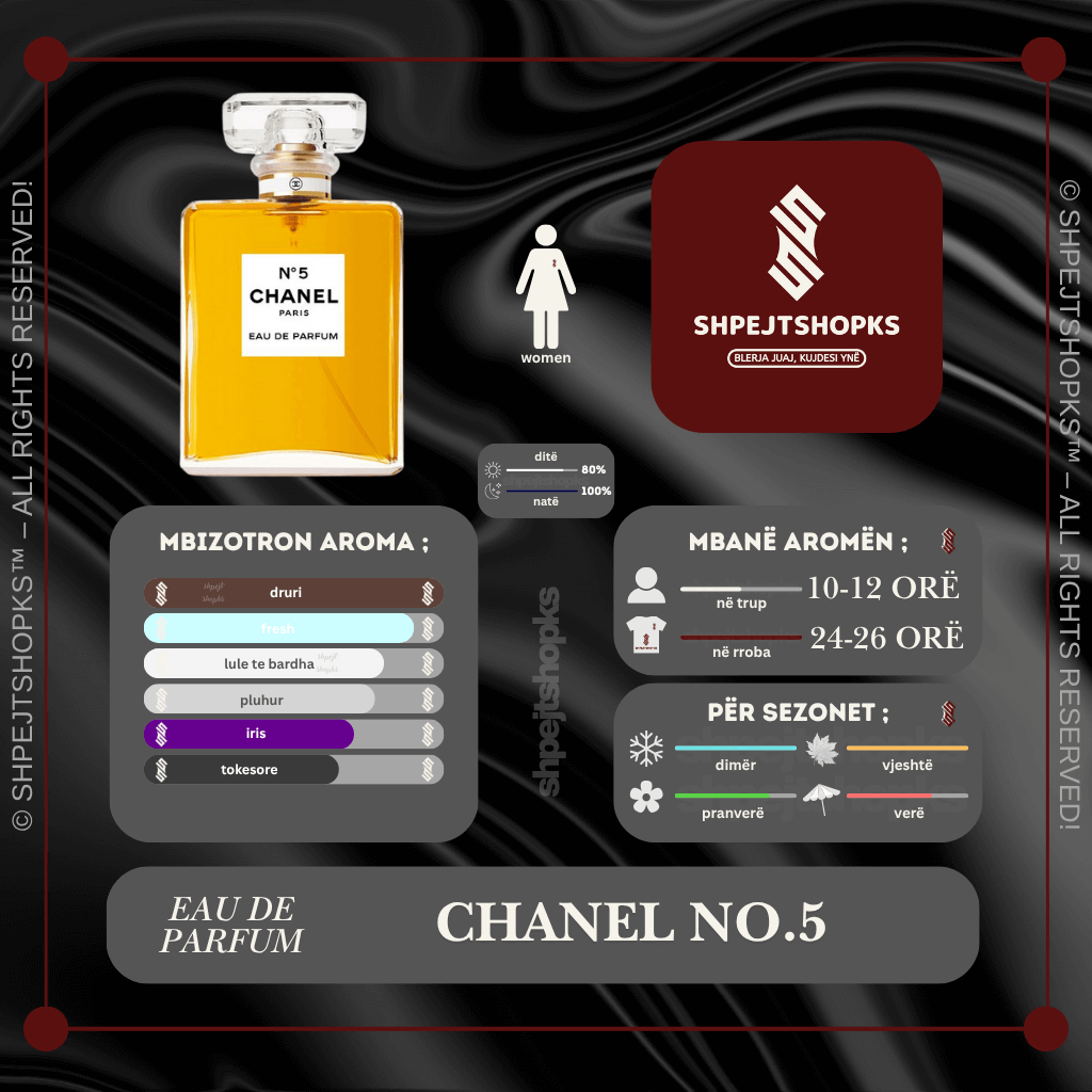 Chanel N5 Paris, Eau de Parfum, 100ml