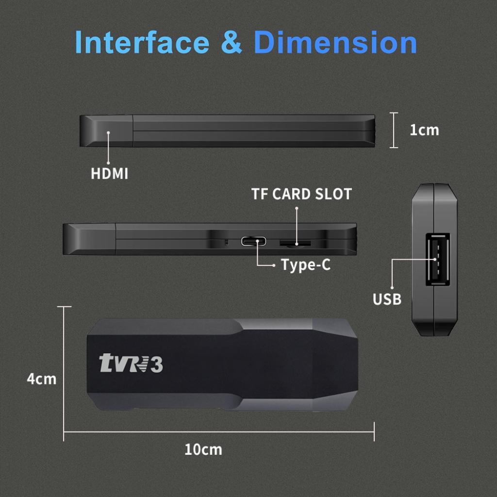 Android TV Stick për Smart TV dhe Streaming