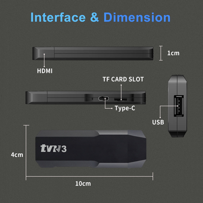 Android TV Stick për Smart TV dhe Streaming