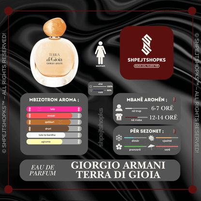 Giorgio Armani Terra di Gioia, Eau de Parfum, 100ml