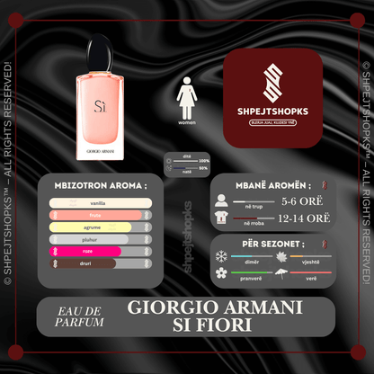 Giorgio Armani Sì Fiori,  Eau de Parfum, 100ml