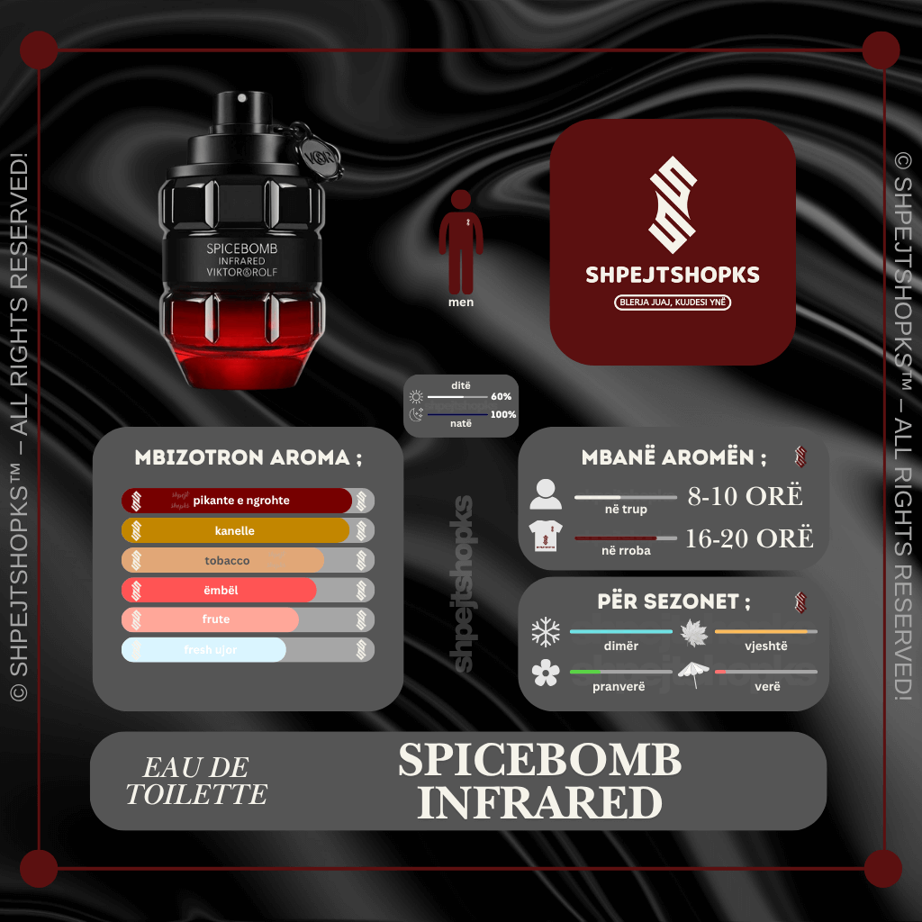 Viktor & Rolf Spicebomb Infrared, Eau de Parfum, 90ml