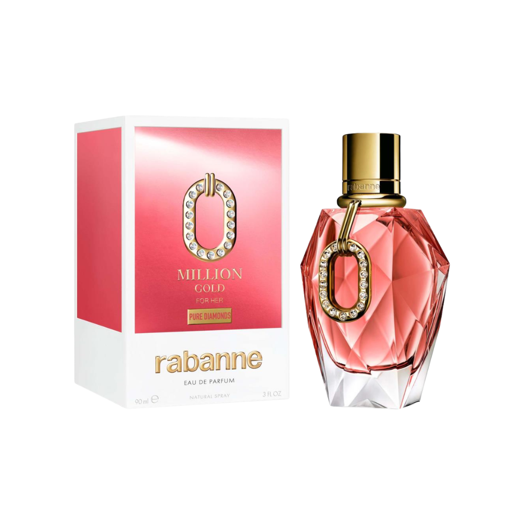 Paco Rabanne Million Gold For Her Pure Diamonds, Eau de Parfum, 90ml, Woman