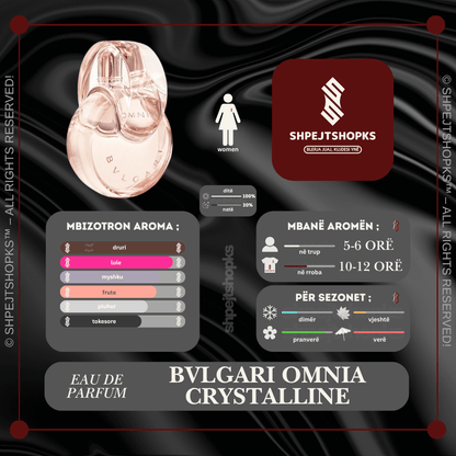 Bvlgari Omnia Crystalline, Eau de Parfum, 100ml