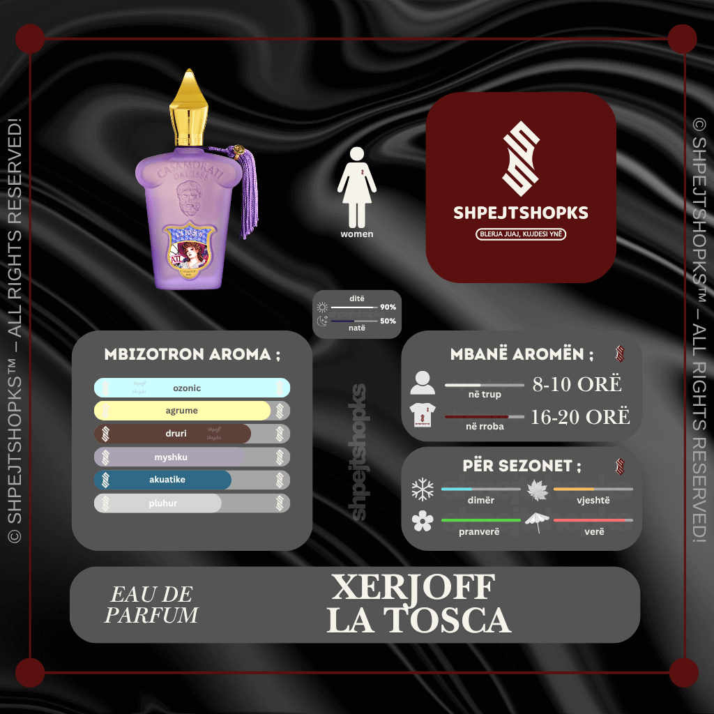 Xerjoff La Tosca, Eau de Parfum, 100ml
