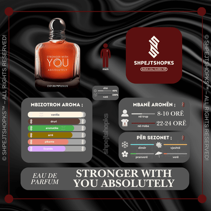 Emporio Armani Stronger With You Absolutely, Eau de Parfum, 100ml