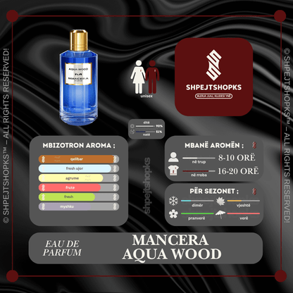 Mancera Aqua Wood, Eau de Parfum, 125ml
