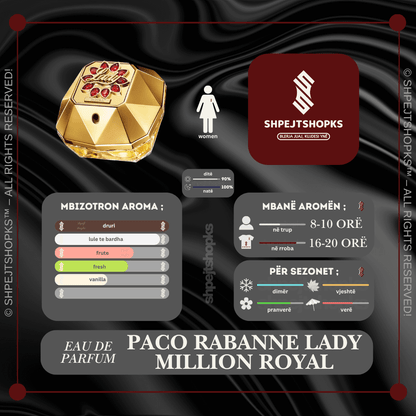 Paco Rabanne Lady Million Royal, Eau de Parfum, 80ml