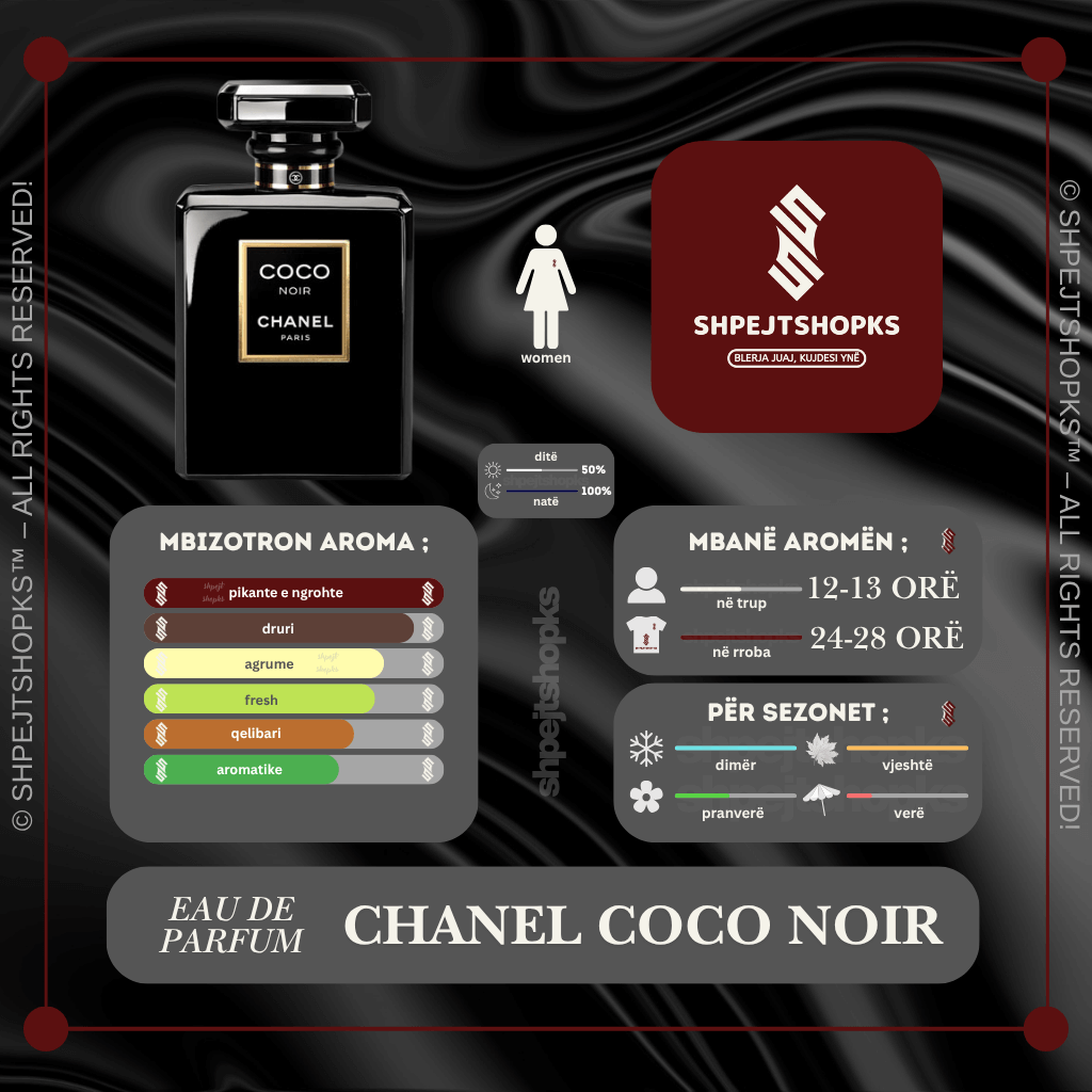 Chanel Coco Noir, Eau de Parfum, 100ml