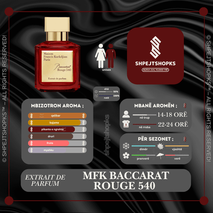 Maison Francis Kurkdjian Paris Baccarat Rouge 540 , Extrait de Parfum, 100ml