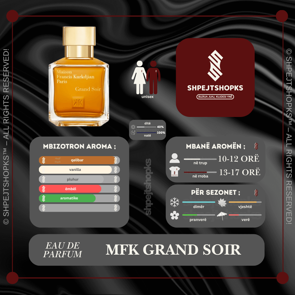 Maison Francis Kurkdjian Paris Grand Soir, Eau de Parfum, 100ml