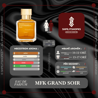Maison Francis Kurkdjian Paris Grand Soir, Eau de Parfum, 100ml