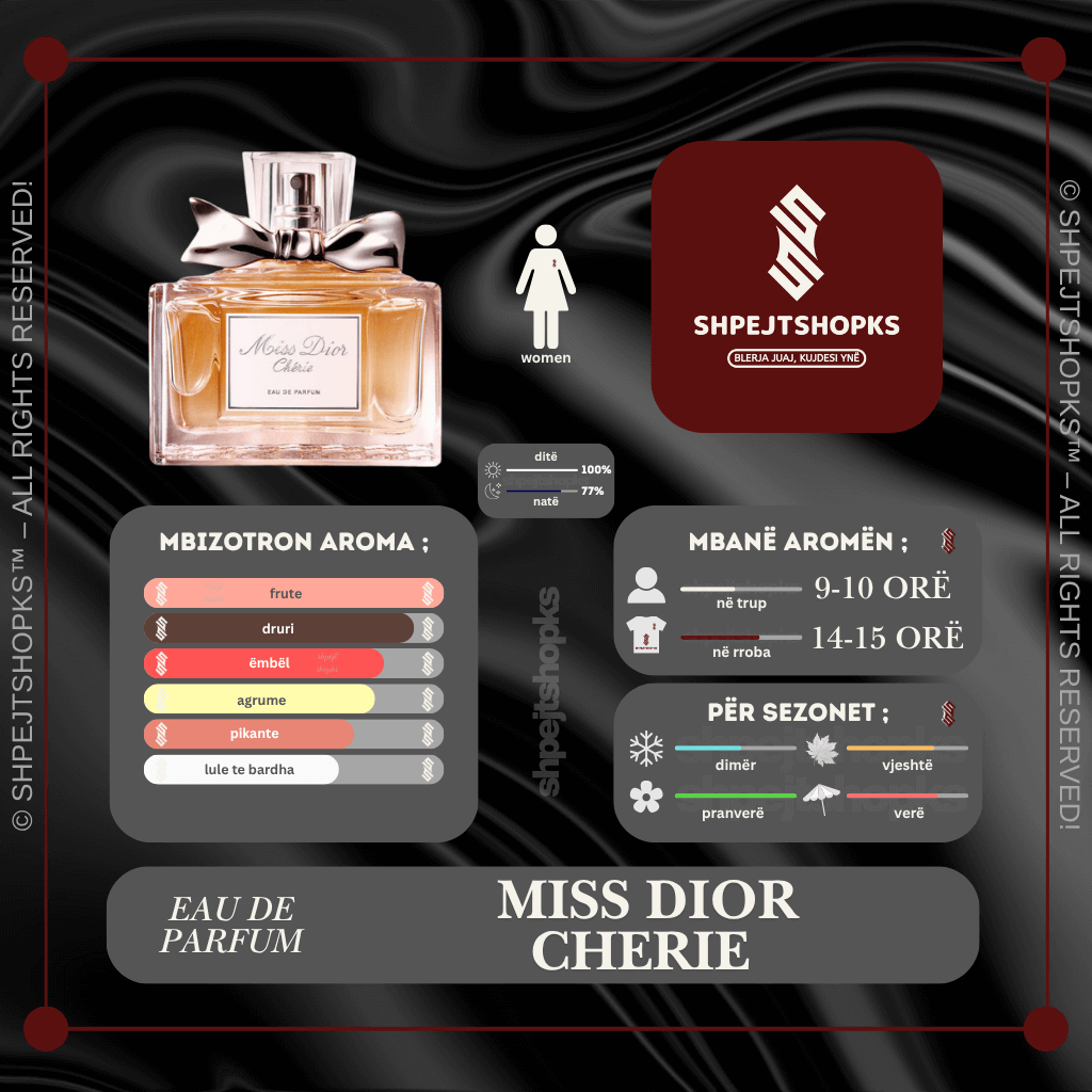Dior Miss Dior Cherie, Eau de Parfum, 100ml