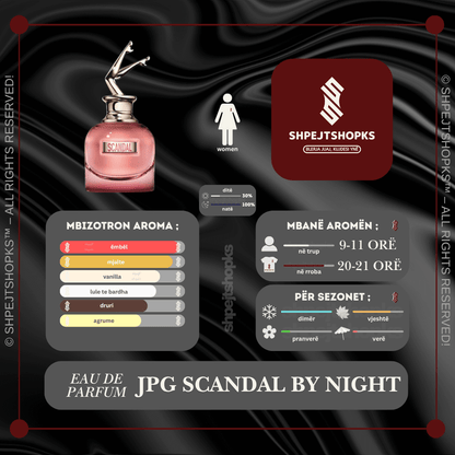 Jean Paul Gaultier Scandal By Night, Eau de Parfum, 80ml