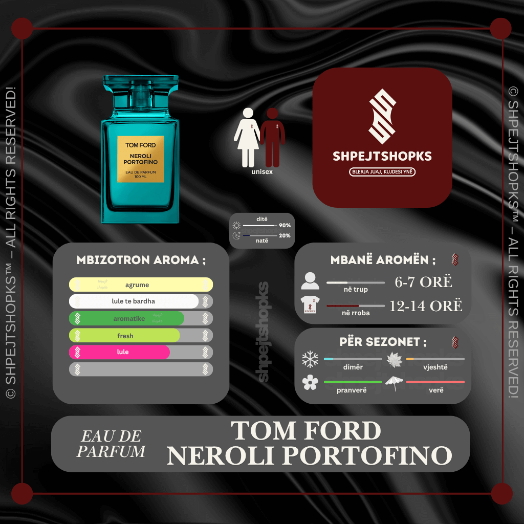 Tom Ford Neroli Portofino, Eau de Parfum, 100ml