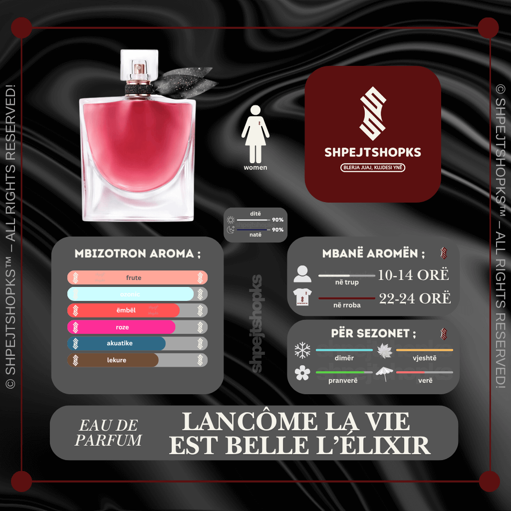 Lancome La Vie Est Belle L'Elixir, Eau de Parfum, 100ml