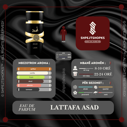 Lattafa Asad, Eau de Parfum, 100ml