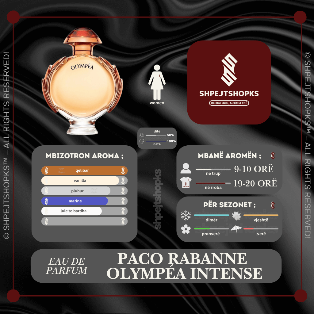 Paco Rabanne Olympéa Intense,  Eau de Parfum, 80ml