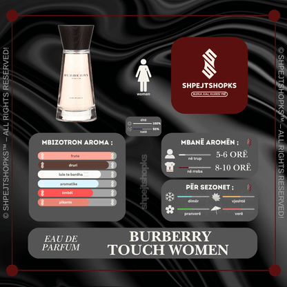 Burberry Touch For Women, Eau de Parfum, 100ml