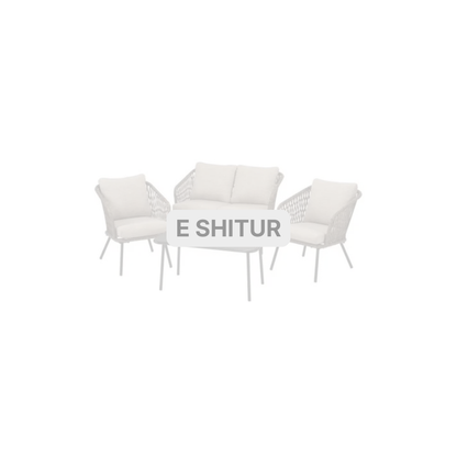 Set Mobiliesh për Oborr 4-pjesësh, Material për Gjitha Stinët